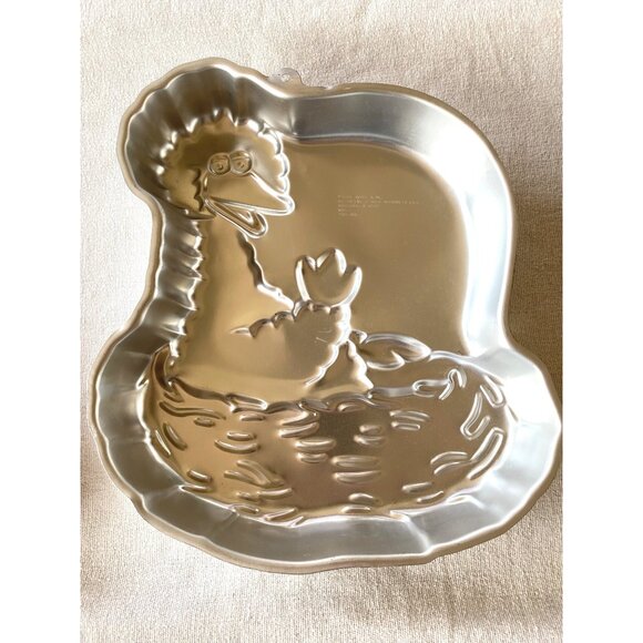 Wilton Big Bird in Nest Cake Pan Mold 1989 # 2105-805 Muppets Birthday - Picture 3 of 8